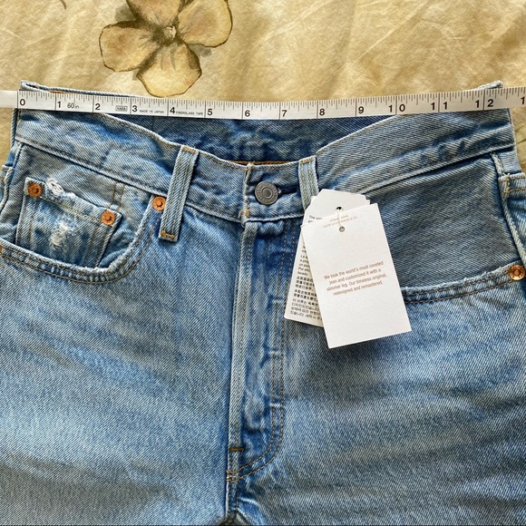 NWT Levi’s 501 S Skinny Jeans in Love Fool 24 x 30 - Picture 15 of 16